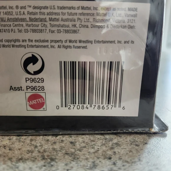 WWE Legends 1 Road Warrior Hawk Figure in Black and Silver - Picture 9 of 10